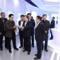 湖南省副省长向力力参观调研文物云?平台